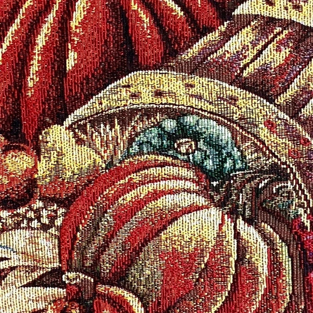 Tapestry Table Runner Fall Pumpkins Autumn Thanksgiving Harvest 67‎ x 12